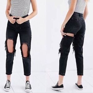 Unif x urban outfitters slash jeans size 28 euc